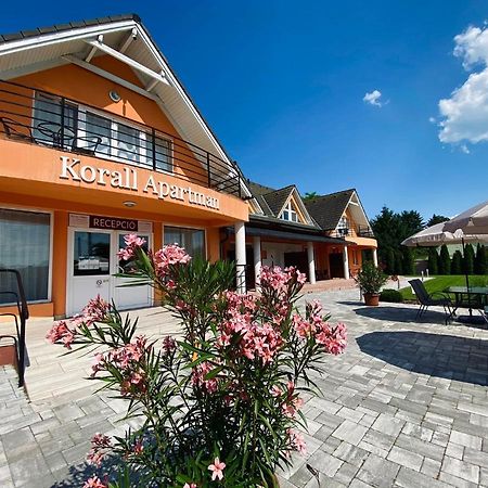 Korall Apartman Balatonfůzfő Εξωτερικό φωτογραφία